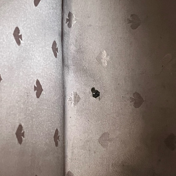 Kate Spade New York laptop Staci colorblock tote bag saffiano leather Beige Blk - Picture 11 of 17